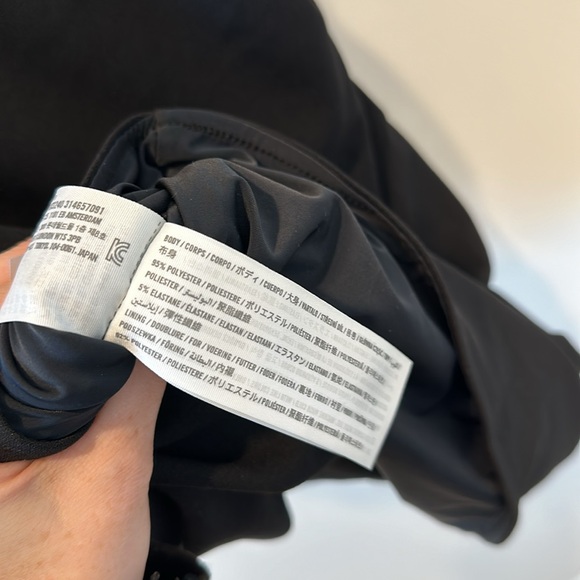 Abercrombie & Fitch Ruched Knit Mini Dress Crew Short Sleeve Tee Bodycon Small - Picture 15 of 16